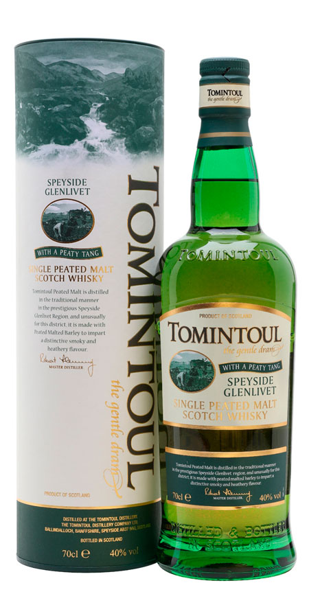 Віскі Tomintoul Peaty Tang Single Malt 40%