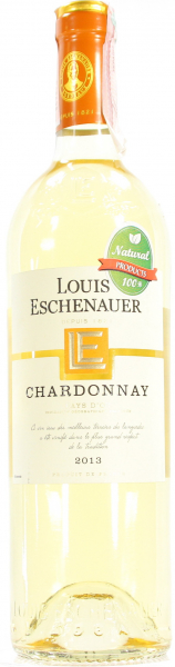 Вино Louis Eschenauer Chardonnay біле сухе 12%