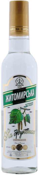 Горілка Житомирська на бруньках Класична 40%
