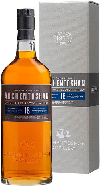 Віскі Auchentoshan 18 років витримки 43%