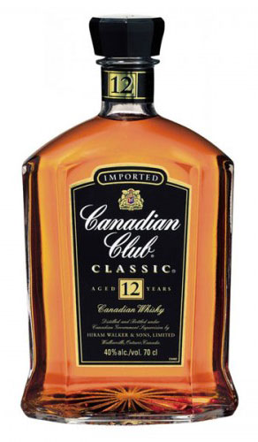 Віскі Canadian Club 12 років витримки 40%