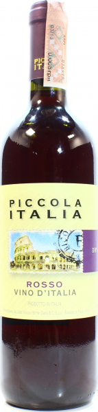 Вино Piccola Italia червоне сухе 11%