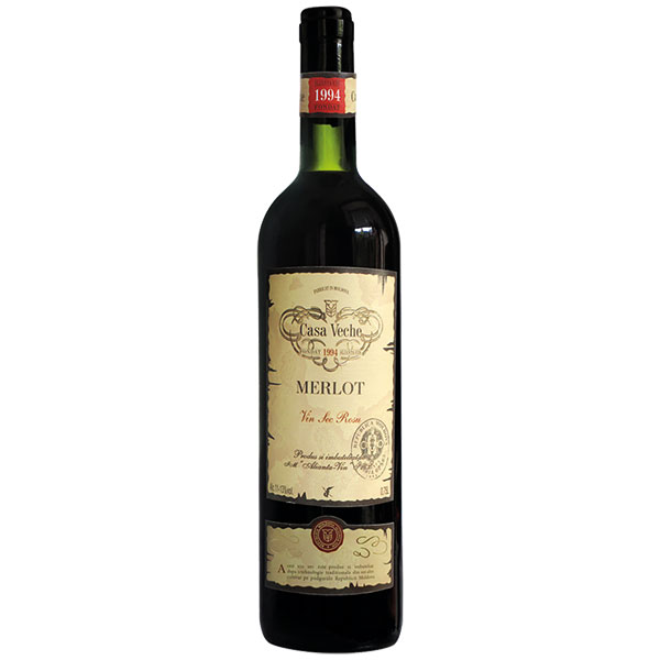 Вино Casa Veche Merlot червоне сухе 9-11%