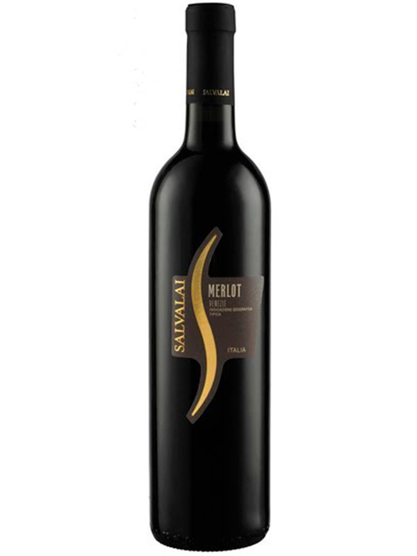 Вино Merlot delle Venezie Salvalai червоне сухе 12%