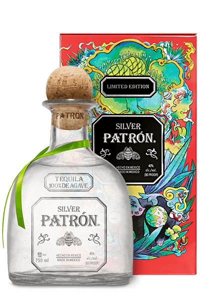 Текіла Patron Silver 40% в подарунковій упаковці