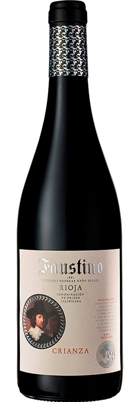 Вино Faustino Crianza червоне сухе 13.5%