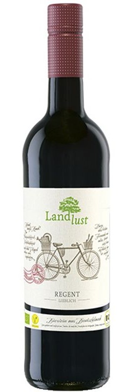 Вино Regent Landlust червоне напівсолодке 10%