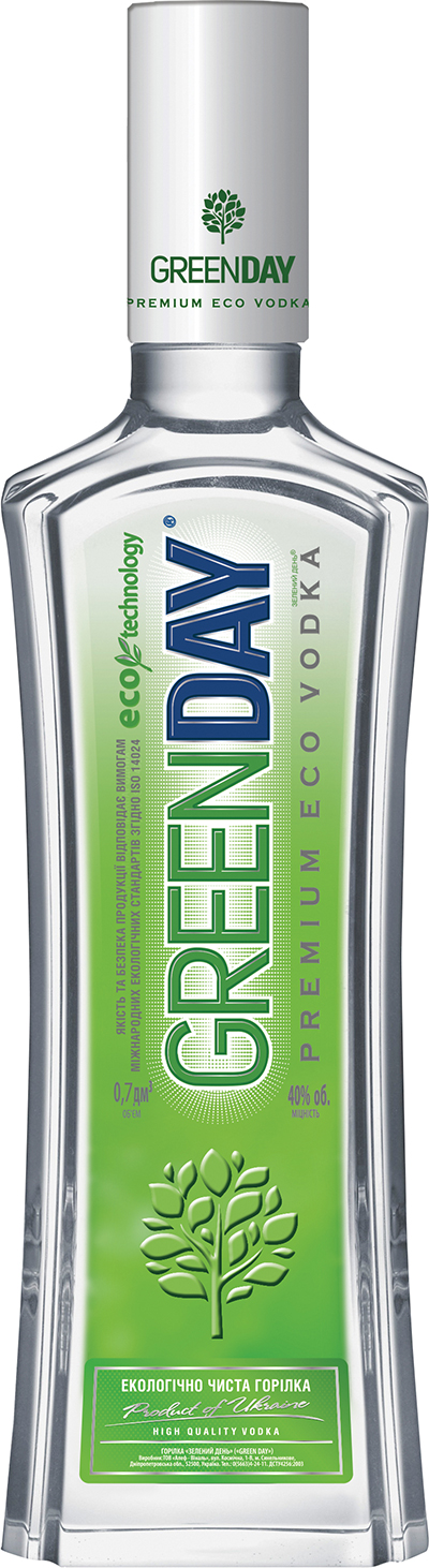 Горілка Green Day 40%
