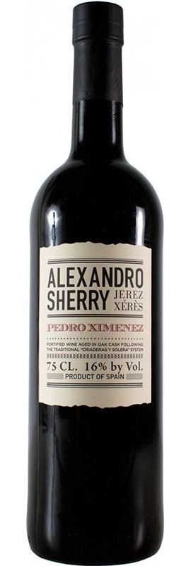 Вино херес Pedro Ximenez Alexandro ет 16%