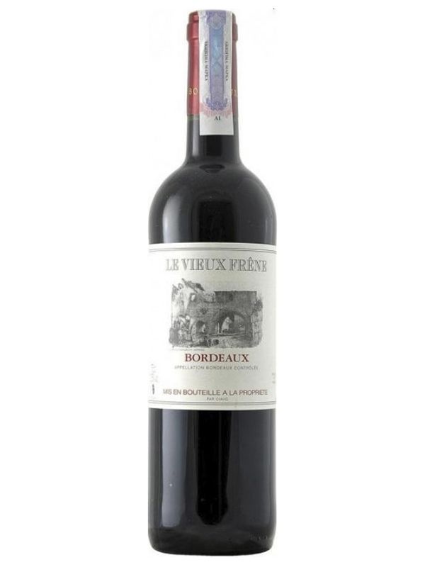 Вино Bordeaux "Le Vieux Frene" Chateau Vieux Frene червоне сухе 13%
