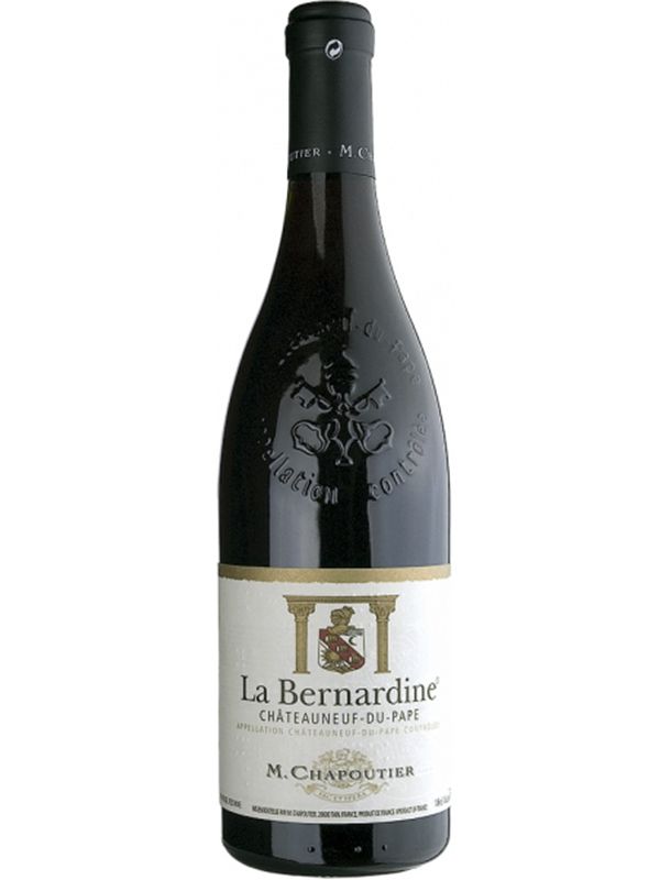Вино Chateauneuf du Pape "La Bernardine" Chapoutier червоне сухе 14.5%