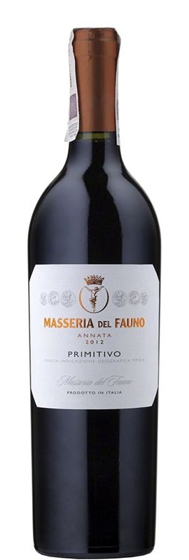 Вино Primitivo Masseria del Fauno червоне сухе