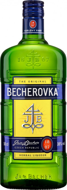 Лікерна настоянка на травах Becherovka 38%
