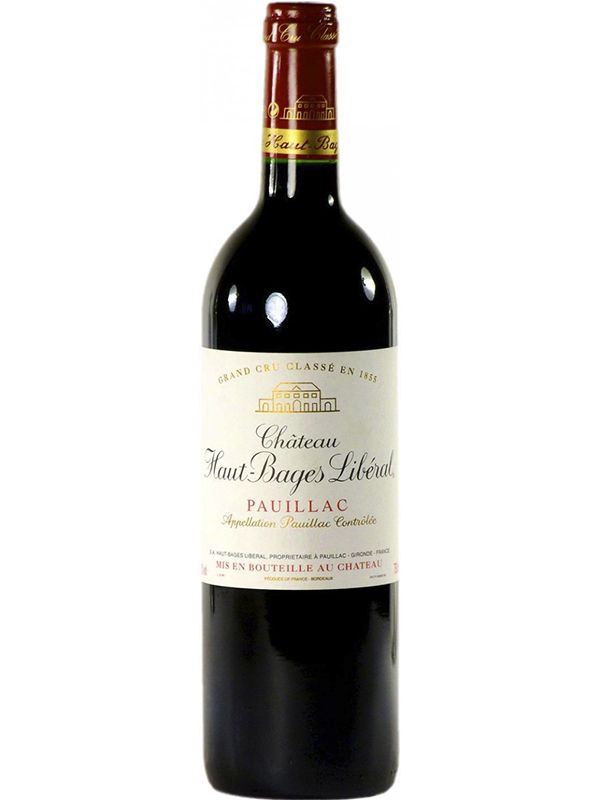 Вино Pauillac Grand Cru Classe Chateau Haut-Bages Liberal 2013 рік червоне сухе