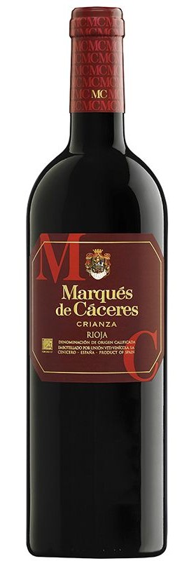 Вино Rioja Crianza Marques De Caceres червоне сухе