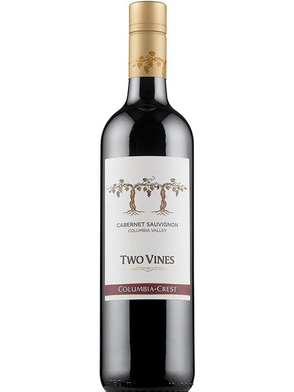 Вино Cabernet Sauvignon Two Vines червоне сухе 13.5%