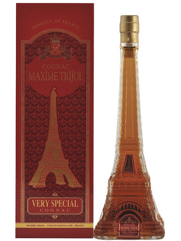 Коньяк Maxime Trijol Tour Eiffel: VSL Cognac VS 40% в коробці