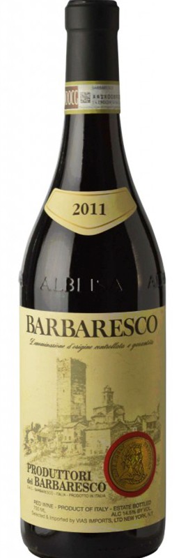 Вино Barbaresco Produttori del Barbaresco 2011 року червоне сухе