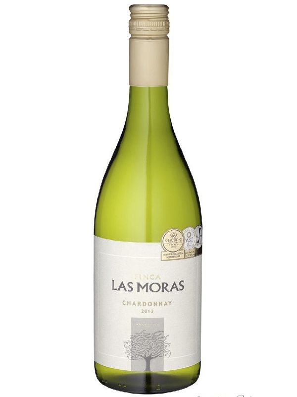 Вино Chardonnay Las Moras біле сухе 13.5%