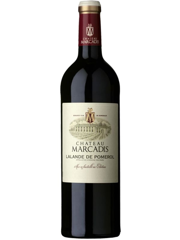 Вино Lalande de Pomerol Chateau Marcadis червоне сухе