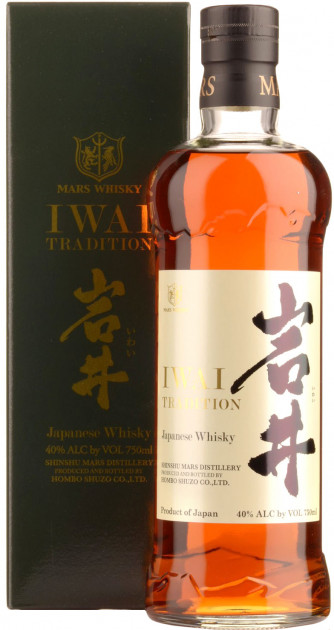 Віскі Hombo Iwai Tradition 3 роки витримки 40% в коробці