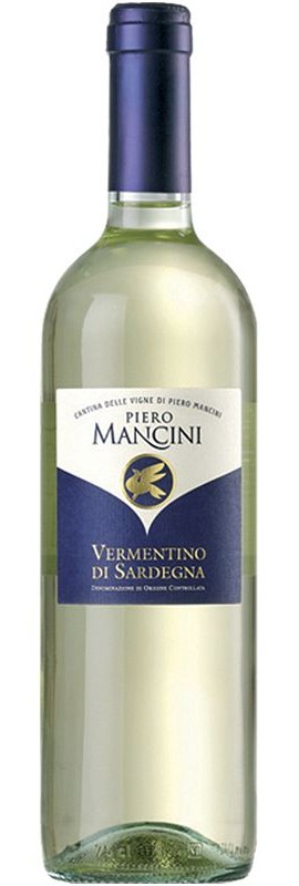 Вино Vermentino di Sardegna Piero Mancini біле сухе