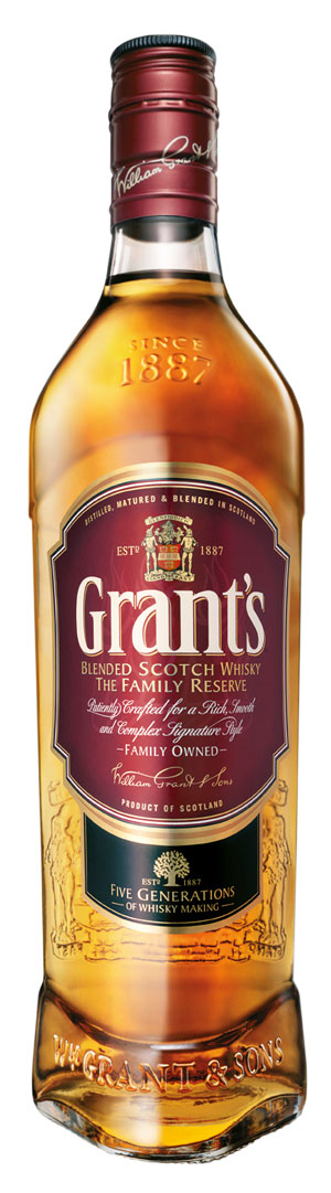Віскі Grant's Family Reserve 5 - 6 років витримки 40%