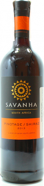 Вино Savanha Pinotage/Shiraz Spier Wines червоне сухе 14%