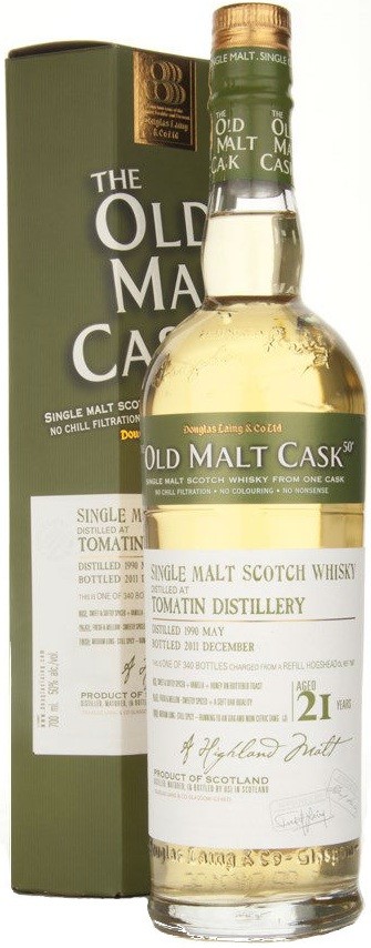 Віскі Douglas Laing Tomatin Vintage 21 YO 50%