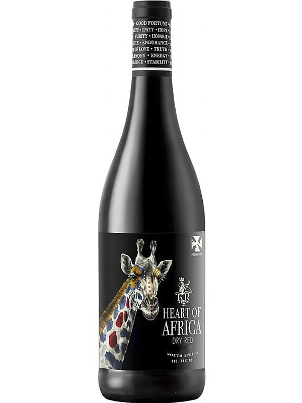 Вино Dry Red Heart of Africa червоне сухе 14%