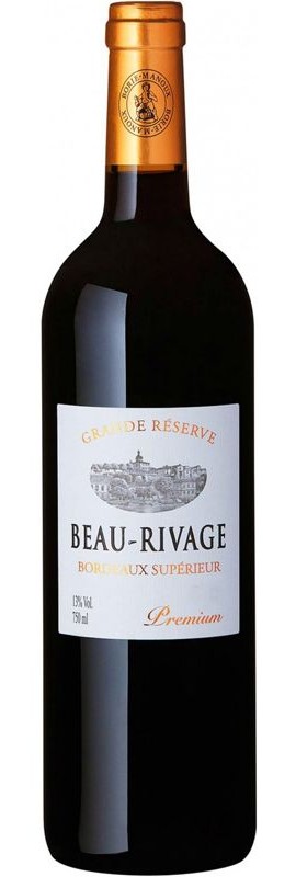 Вино Beau-Rivage "Premium" Borie-Manoux червоне сухе
