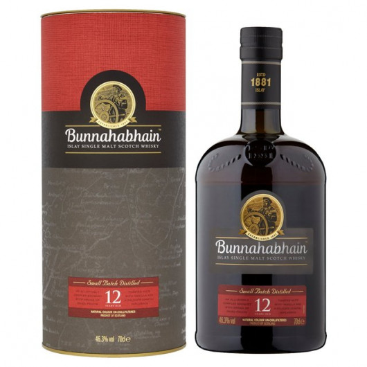 Віскі Bunnahabhain 12 років витримки 40% в коробці