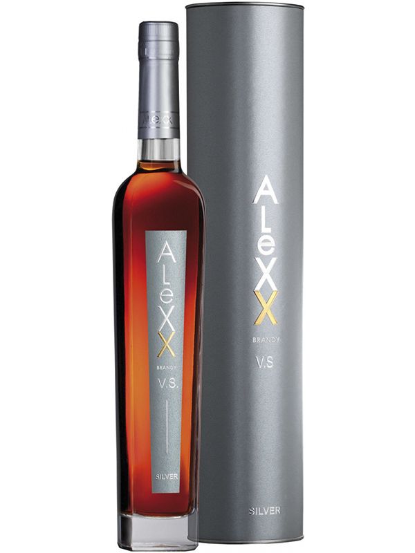 Коньяк Таврія AleXX Silver 40% в подарунковій упаковці
