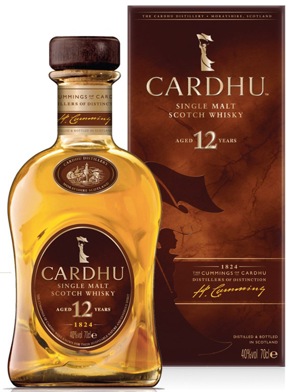 Віскі Cardhu 12 років витримки 40%