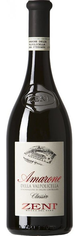 Вино Amarone della Valpolicella Classico Zeni 2011 червоне сухе 15%
