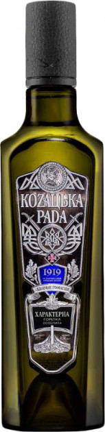Горілка Козацька рада Характерна 40%
