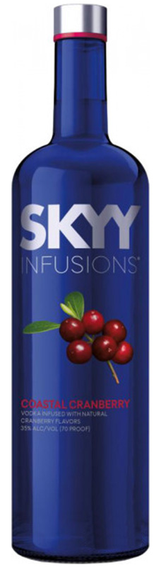 Горілка SKYY Infusions Журавлина 35%