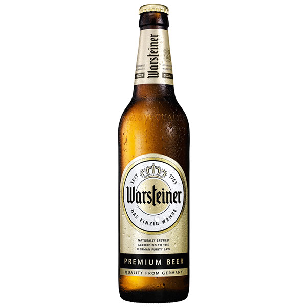 Упаковка пива Warsteiner Premium Verum світле фильтрованное 4.8%