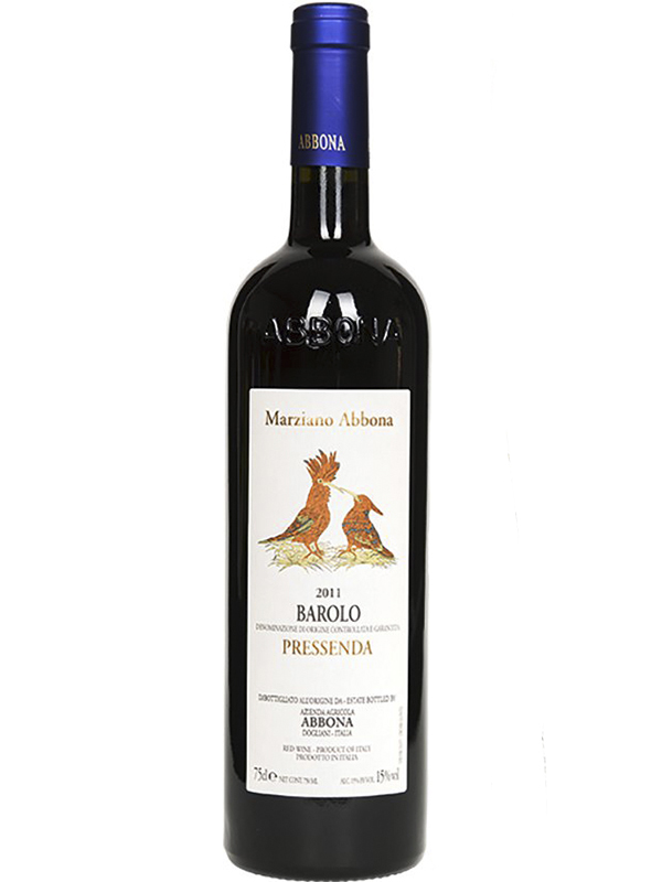 Вино Barolo "Pressenda" Abbona 2011 року червоне сухе