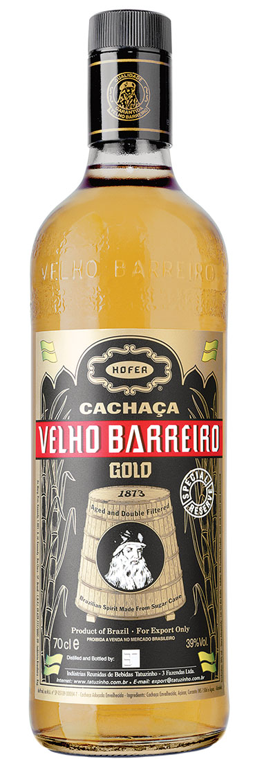 Кашаса Velho Barreiro Gold 39%