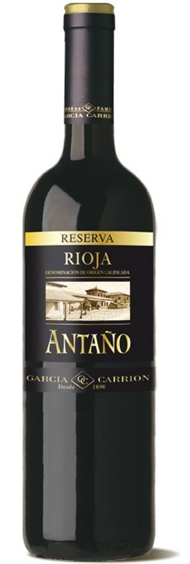 Вино Rioja Reserva 2010 Antano Garcia Carrion червоне сухе 13.5%