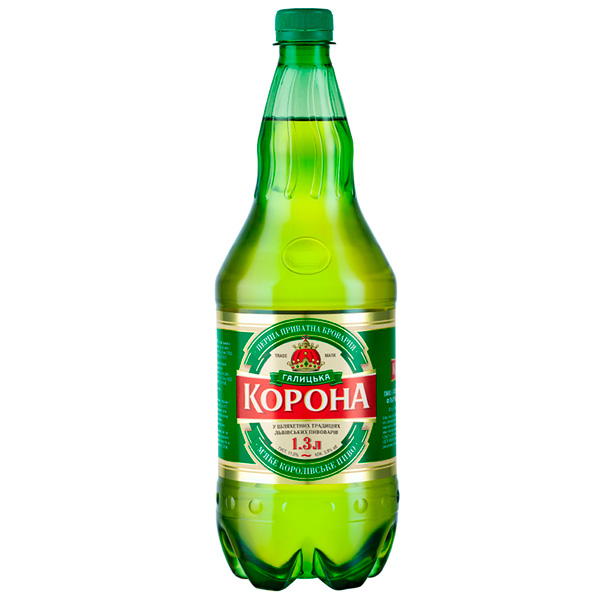 Пиво ППБ Галицька Корона світле