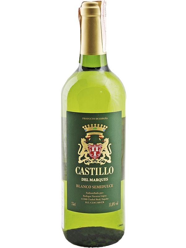 Вино Blanco Semidulce Castillo del Marques біле напівсолодке