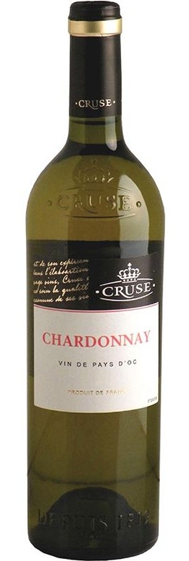 Вино Chardonnay Cruse біле сухе 13%
