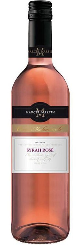 Вино Syrah Marcel Martin рожеве сухе 12%