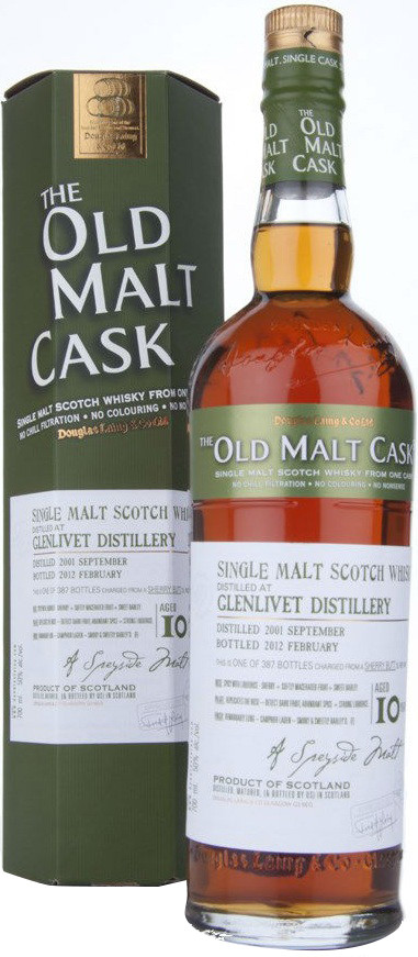 Віскі Douglas Laing Glenlivet 10 YO 50%