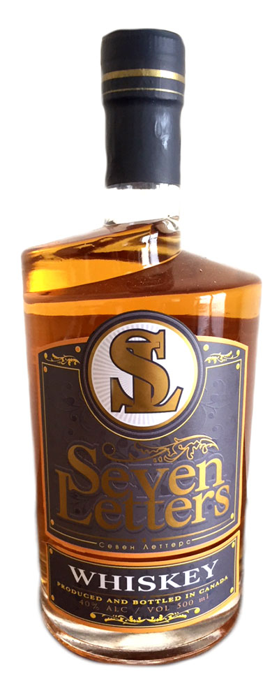 Віскі Seven Letters Canadian Whiskey 3 роки витримки 40%
