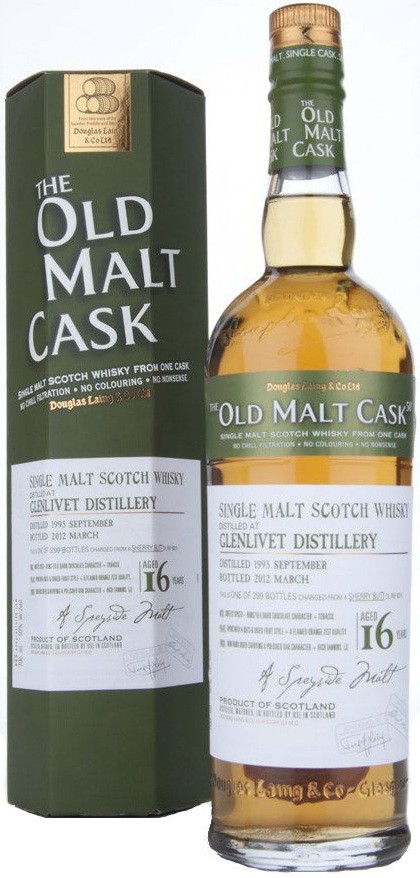 Віскі Douglas Laing Glenlivet Vintage 16 YO 50%