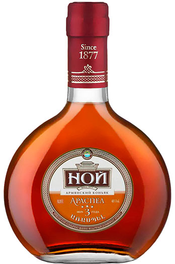 Коньяк Ной Араспел 3 роки витримки 40%