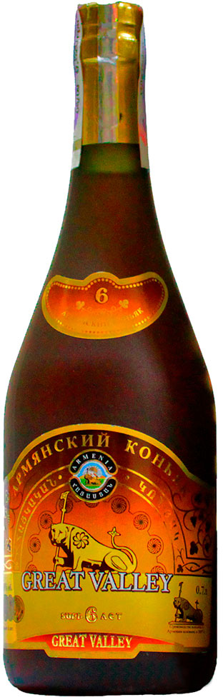 Коньяк Great Valley 6 років витримки 40%